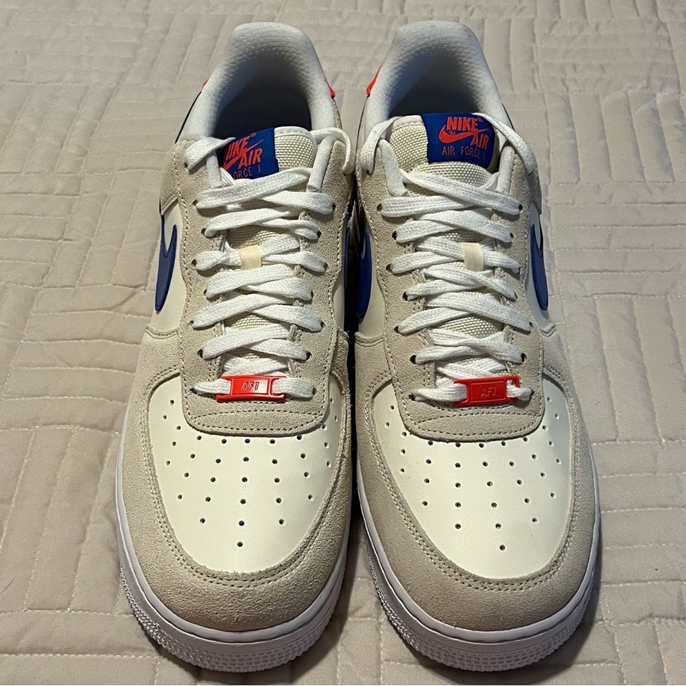 Nike Air Force 1 ’07 LV8 “Coconut Milk Hyper Royal Size 12 – New w/o Box